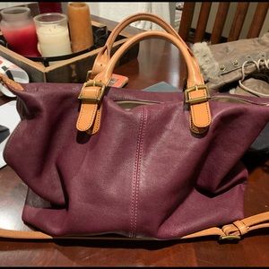 Mark & Graham purse- maroon